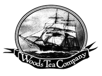 Woods Tea Company sailing ship logo